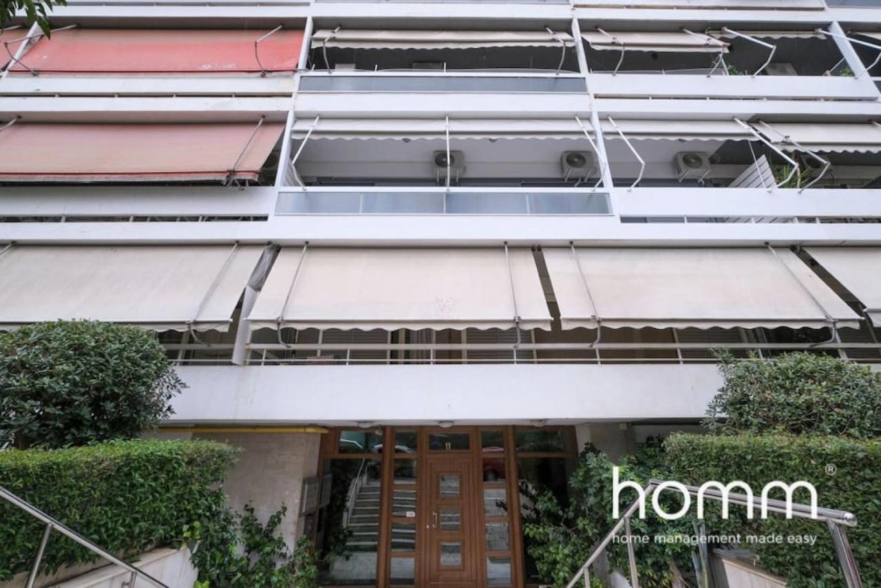 Athens Riviera Homm Flat 4 Min Walk From Beach, Thiseos Str Exterior foto